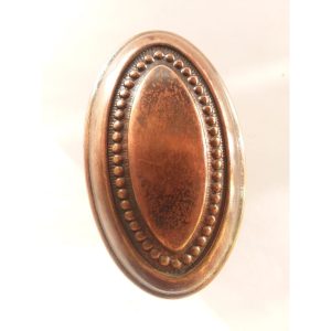 Oval Bead Pattern Doorknob