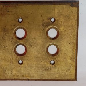 Brass Push Button Plate