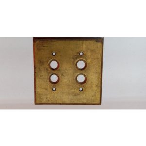 Marshall 4 button switch plate